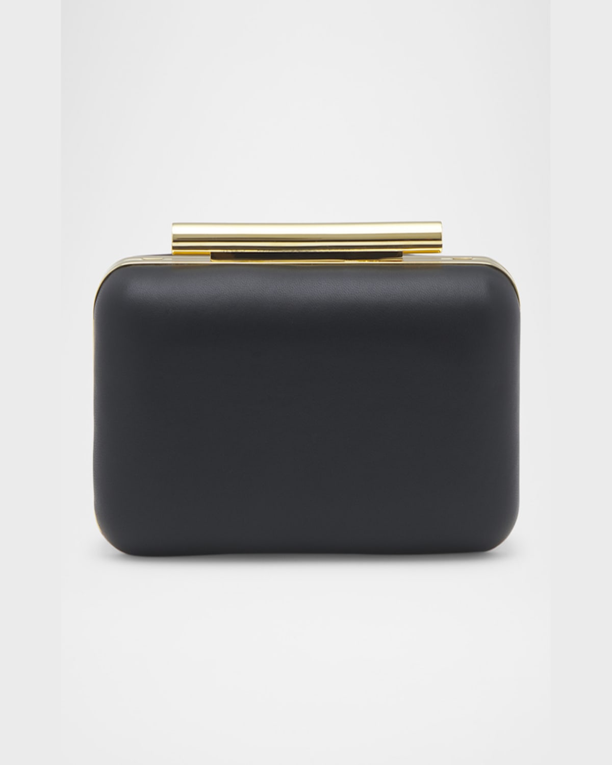Alexander Mcqueen T-bar Box Clutch Bag In Black
