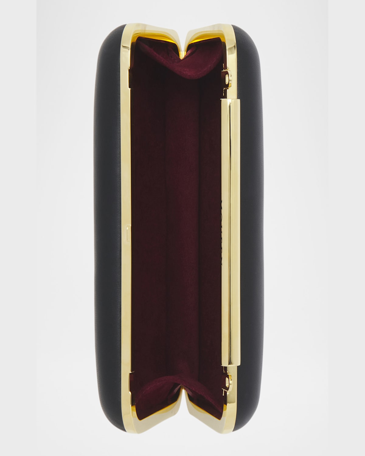 Alexander Mcqueen T-bar Box Clutch Bag In Black