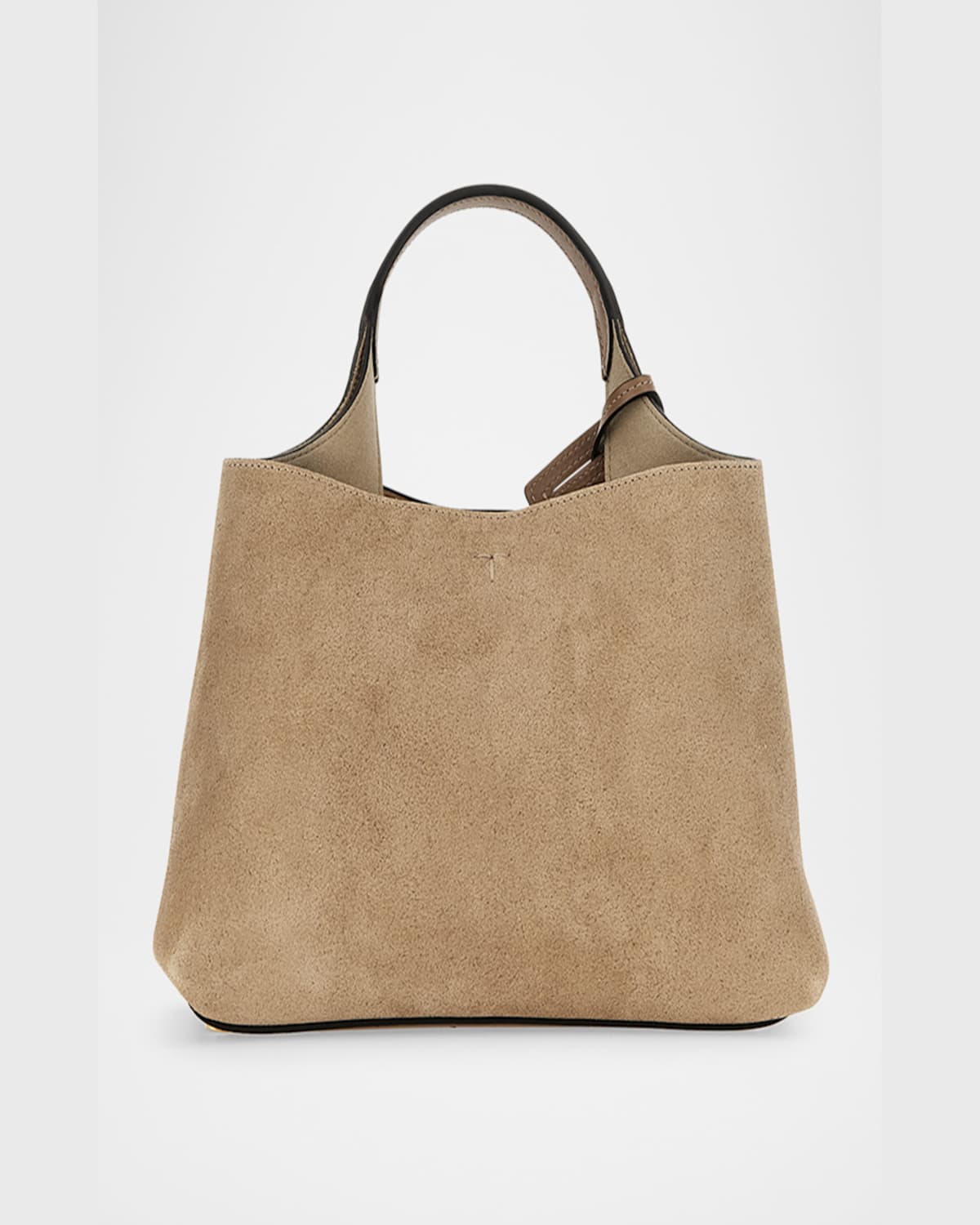 Tod's Apa Micro Suede Top-handle Bag In Trekking