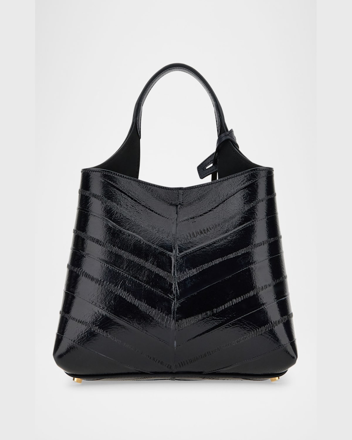 Tod's Apa Micro Eel-embossed Leather Top-handle Bag