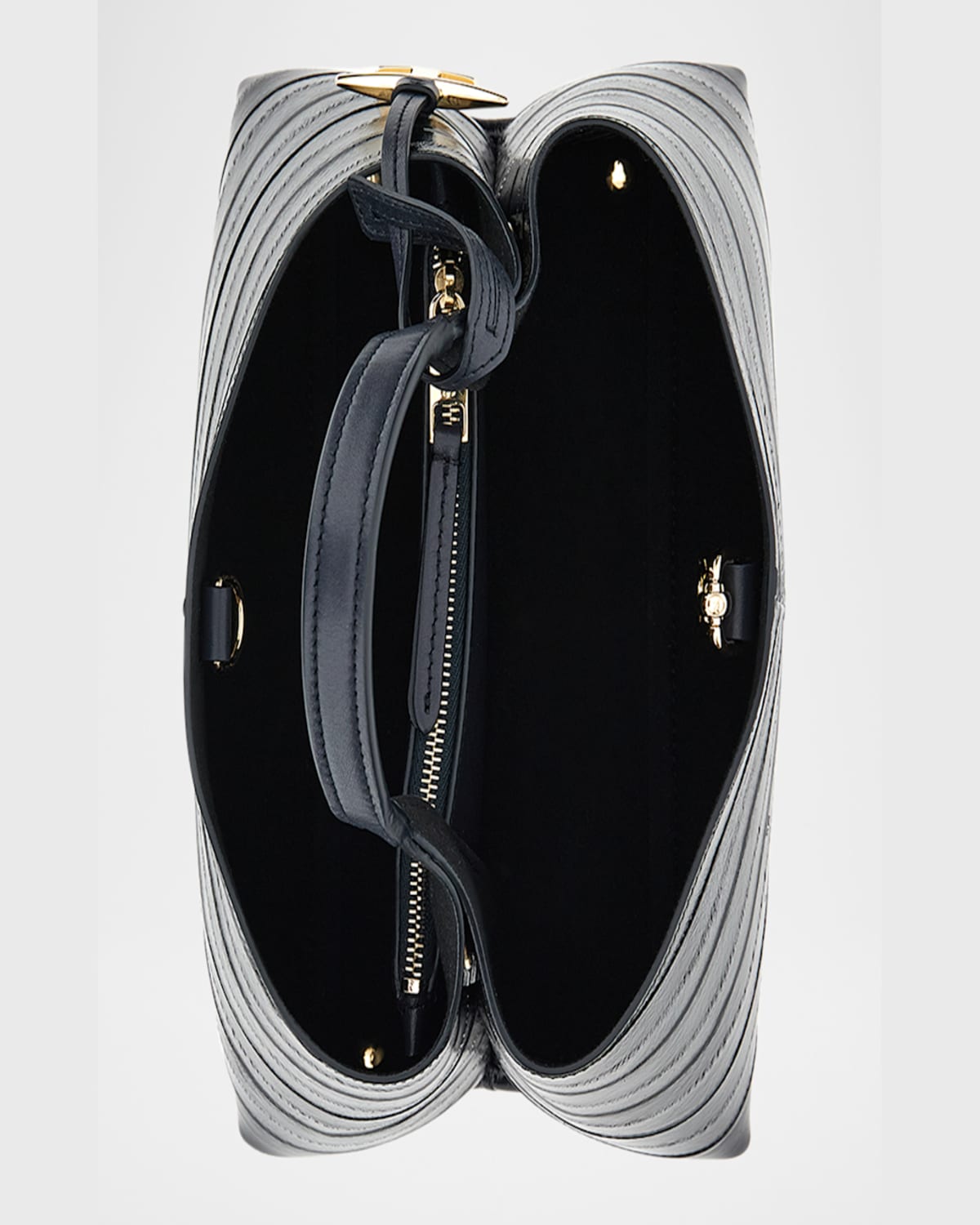 Tod's Apa Micro Eel-embossed Leather Top-handle Bag