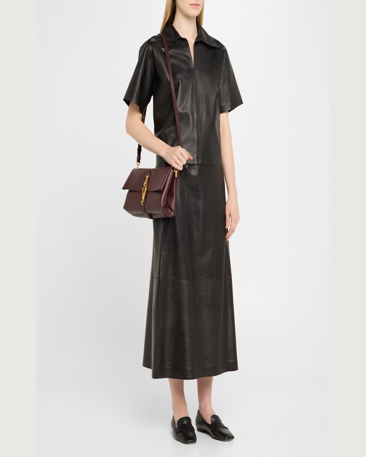 Tod's Mini Flap Leather Shoulder Bag In Kraft Chiaro