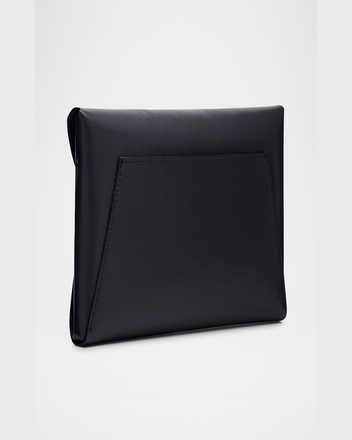 BRUNELLO CUCINELLI ENVELOPE FLAP LEATHER CLUTCH BAG 