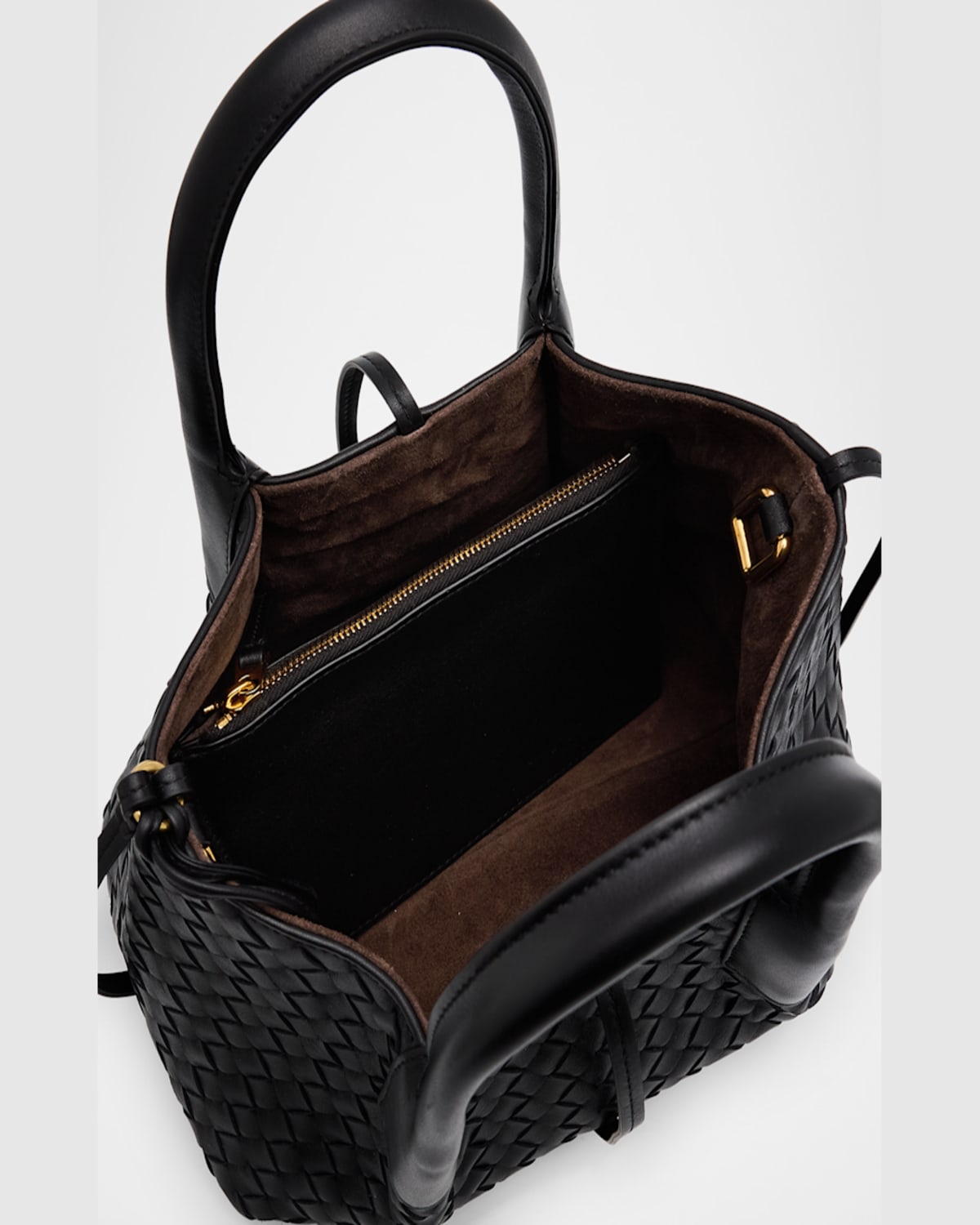 Bottega Veneta Small Pinacoteca Shoulder Bag In Lunar Fondant