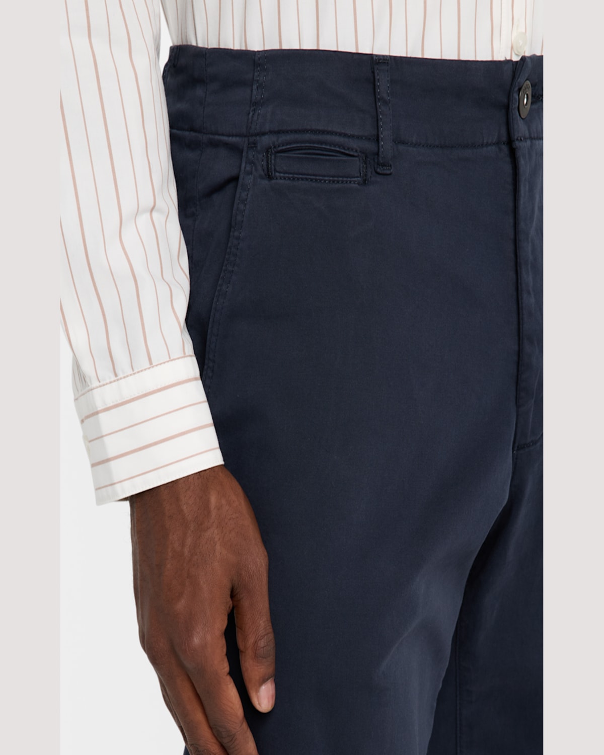 PAIGE MEN'S VINCENT STRETCH SATEEN CHINO PANTS