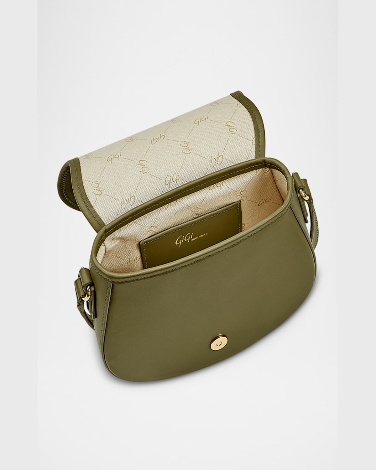 GIGI NEW YORK JENNI SADDLE LEATHER CROSSBODY BAG 