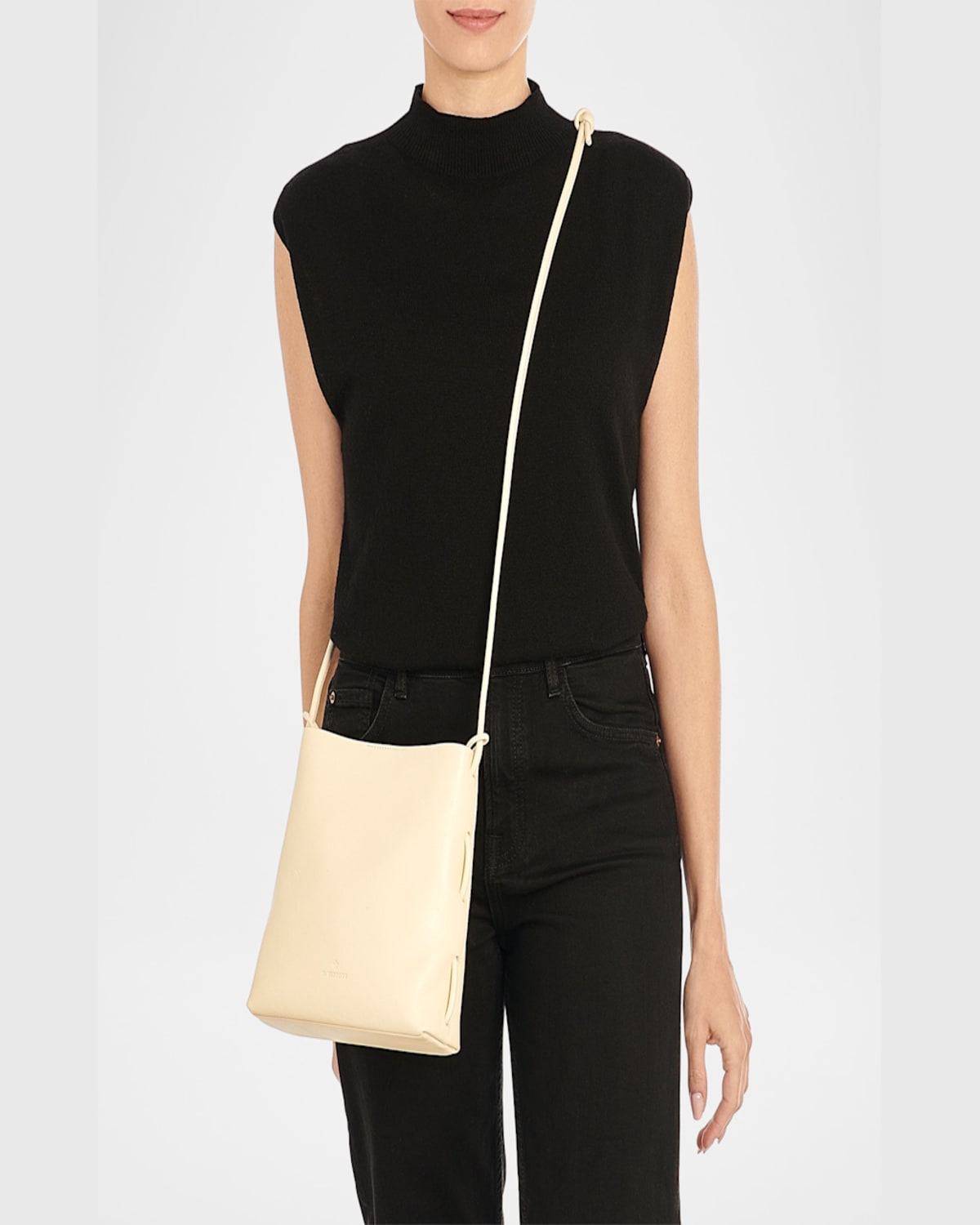 Il Bisonte Snodo Knot Leather Shoulder Bag