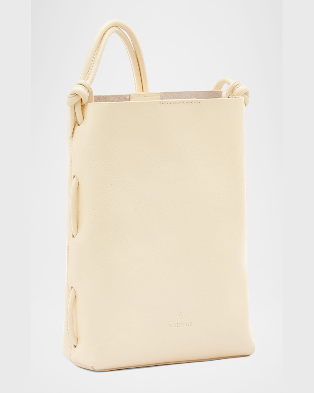 Il Bisonte Snodo Knot Leather Shoulder Bag
