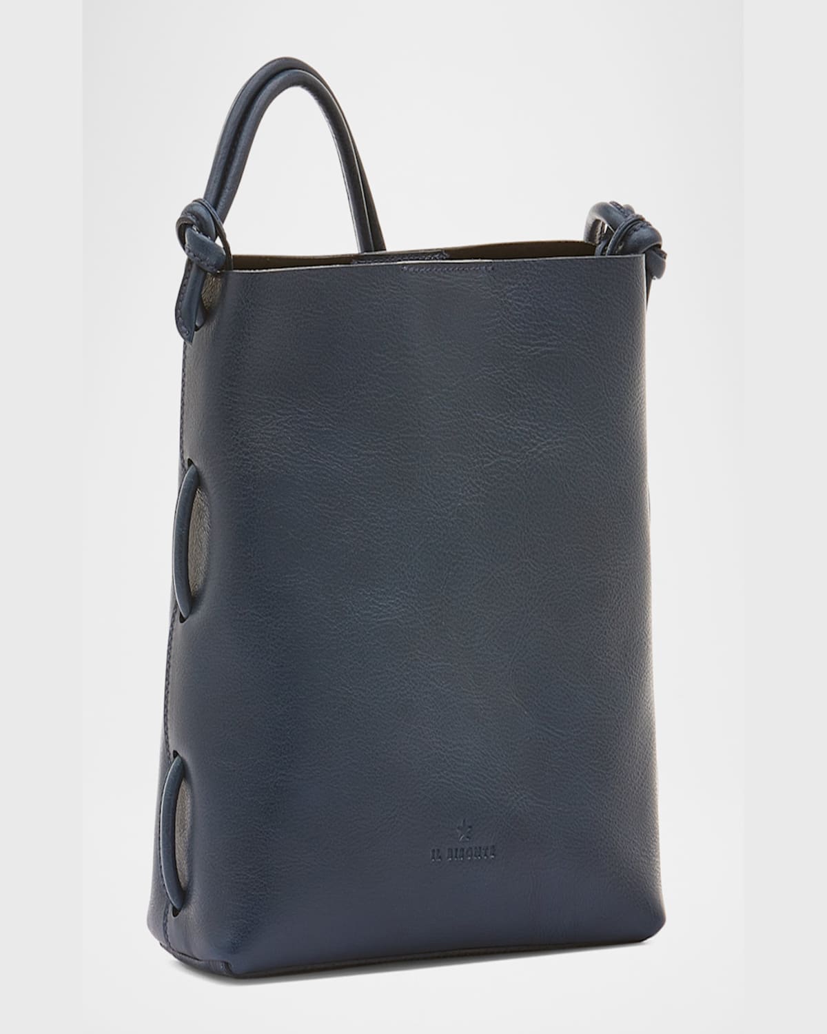 Il Bisonte Snodo Knot Leather Shoulder Bag