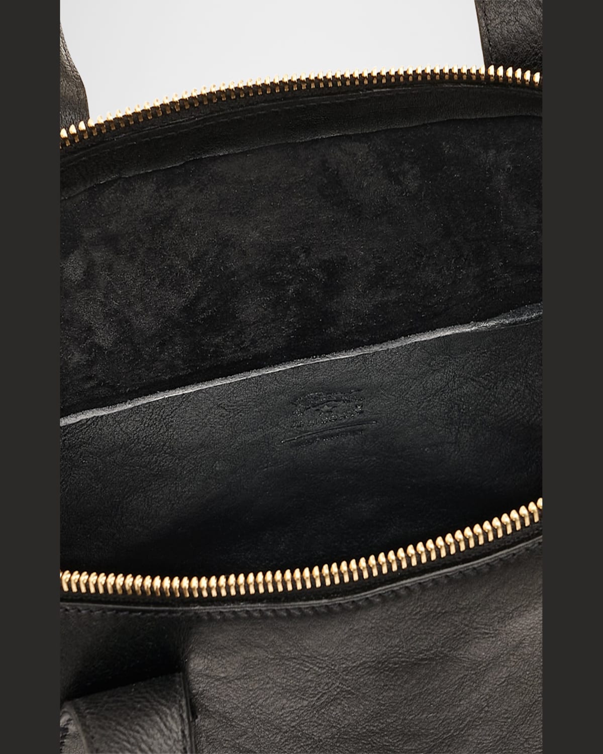 Il Bisonte Le Laudi Leather Top-handle Bag