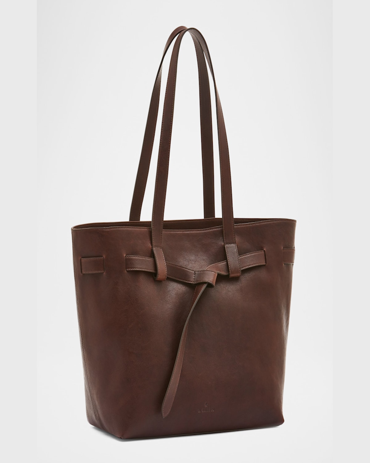 Il Bisonte Elisa East-west Leather Tote Bag