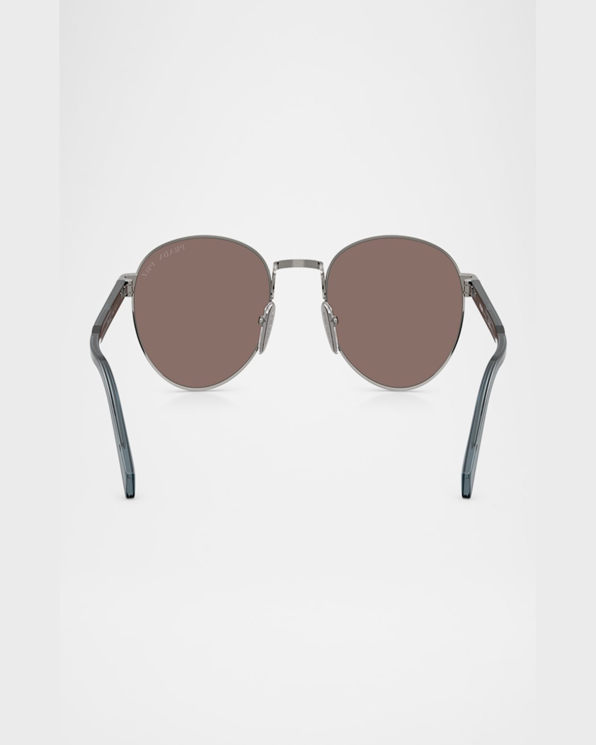 PRADA MEN'S PR B51S OVAL SUNGLASSES