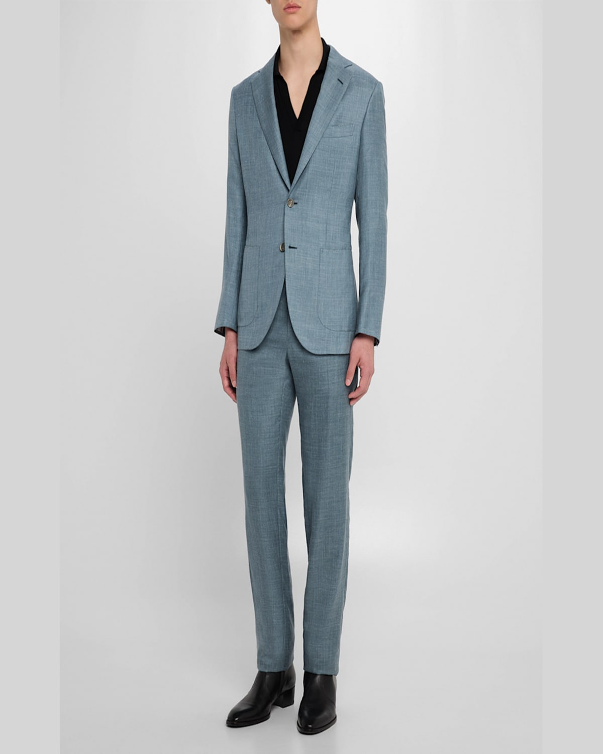 Brioni Men's Plume Melange Blazer
