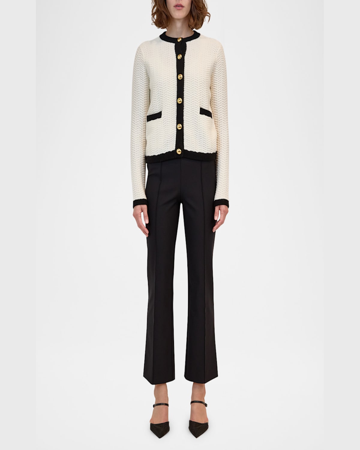 Simkhai Ansel Wide-leg Tailored Trousers In Black