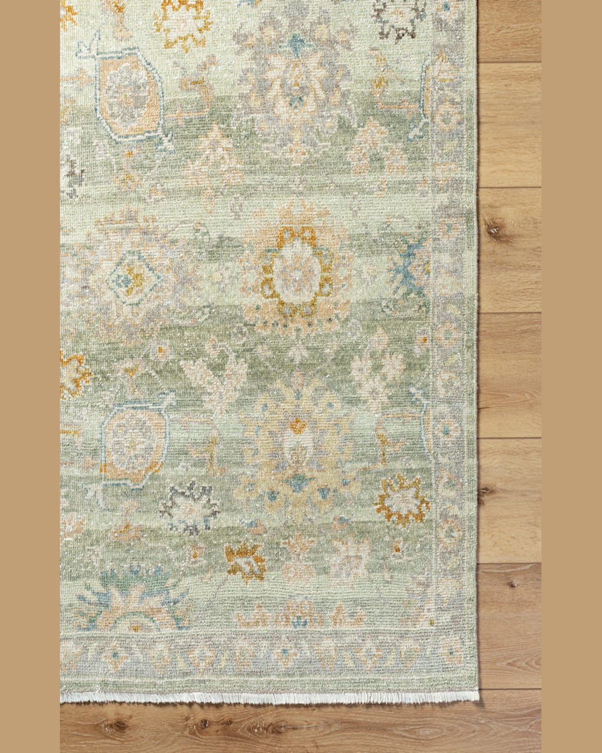 Surya Rugs Anelka Hand-knotted Rug, 8' X 10' In Green/grey
