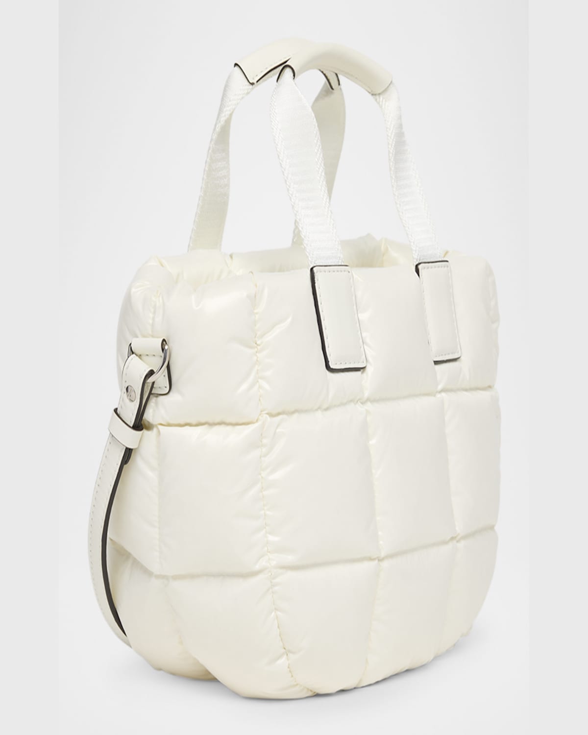 Moncler Caradoc Micro Tote Bag In Natural