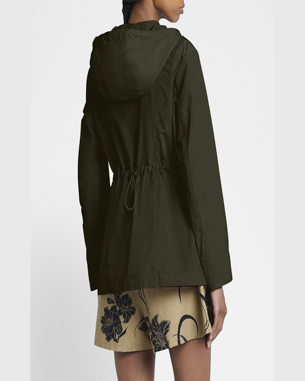 MONCLER LEANDRO SHORT HOODED PARKA 