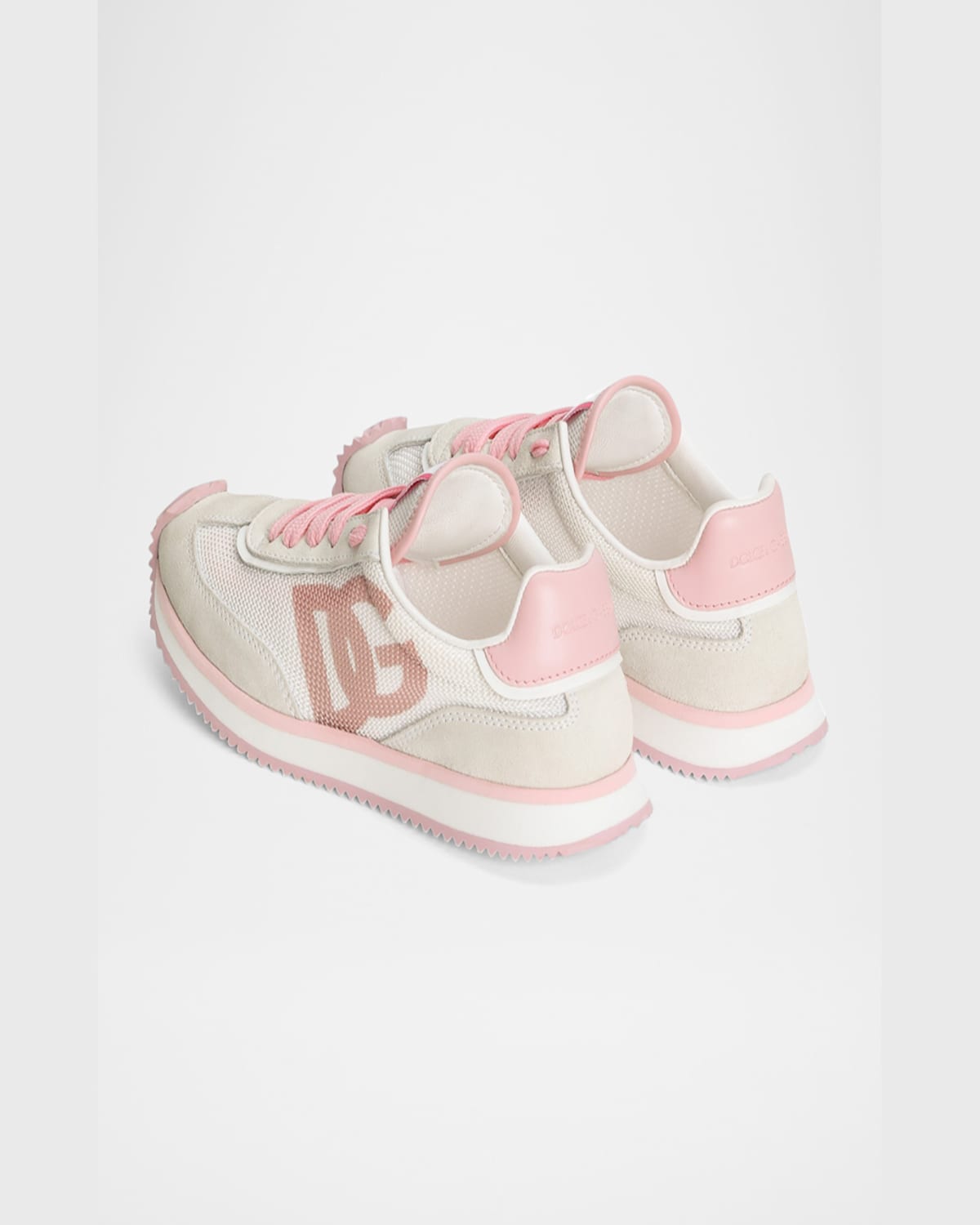 Dolce & Gabbana Dg Aria Sneakers In Biancorosa