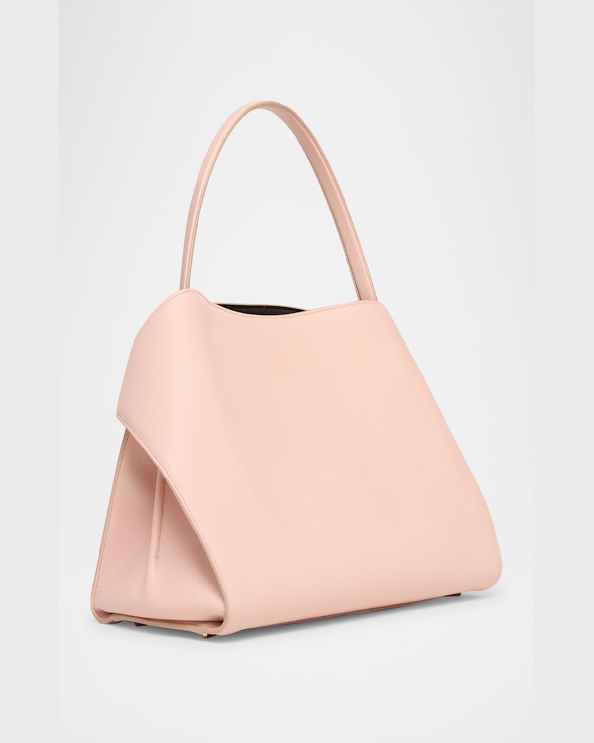 FERRAGAMO MEDIUM HUG SOFT LEATHER BICOLOR SHOULDER BAG 