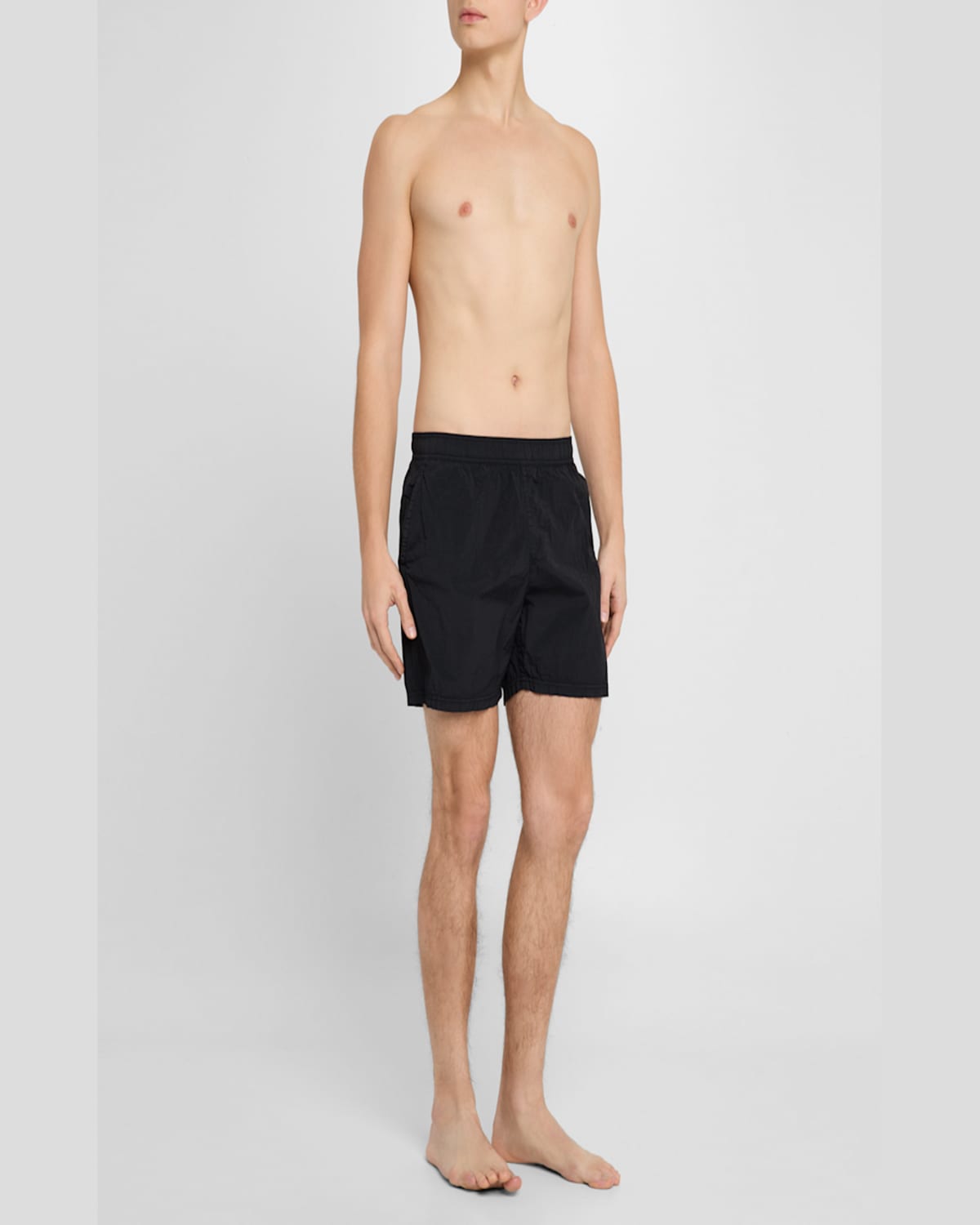 Stone Island Regular Fit Shorts In Black