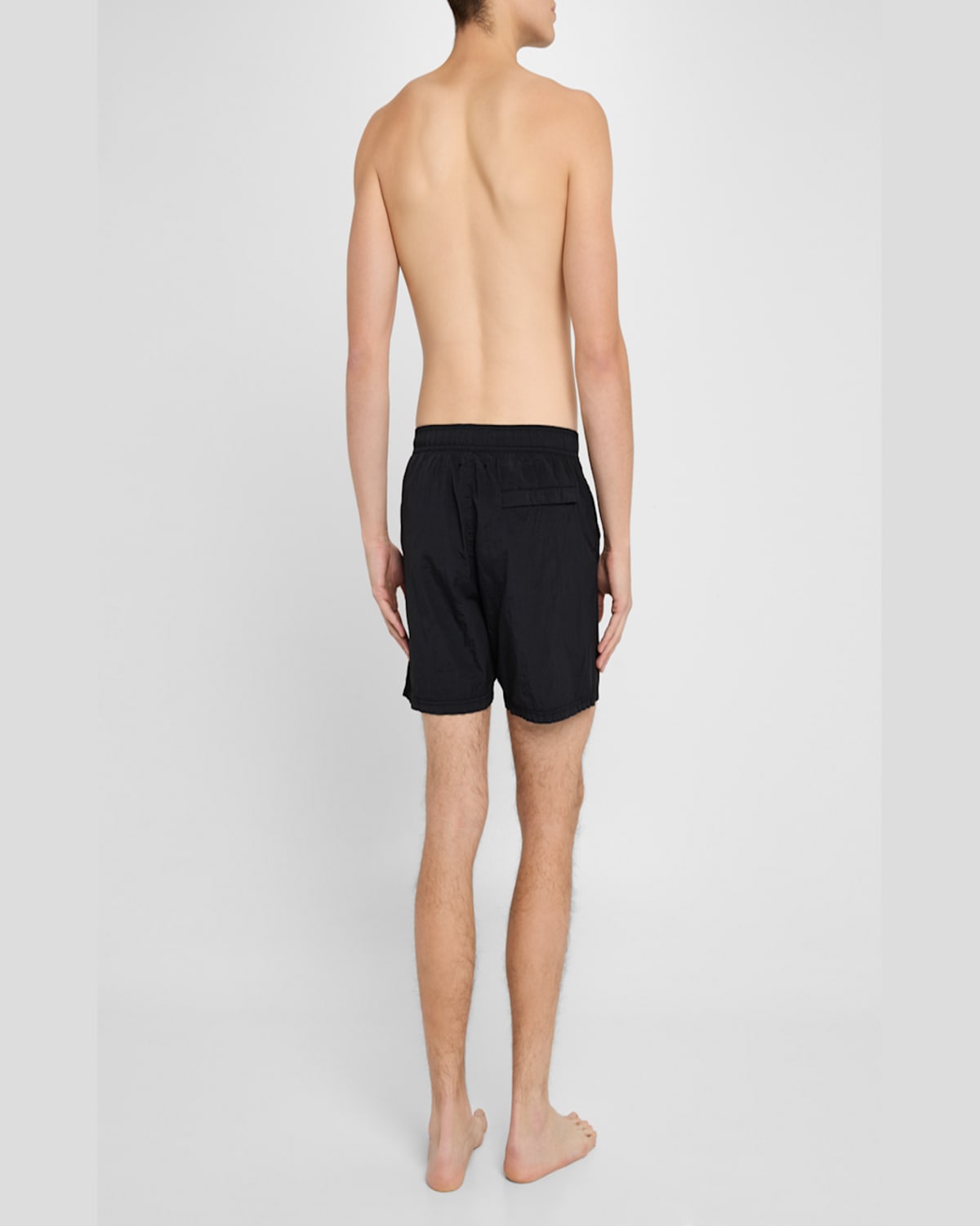 Stone Island Regular Fit Shorts In Black