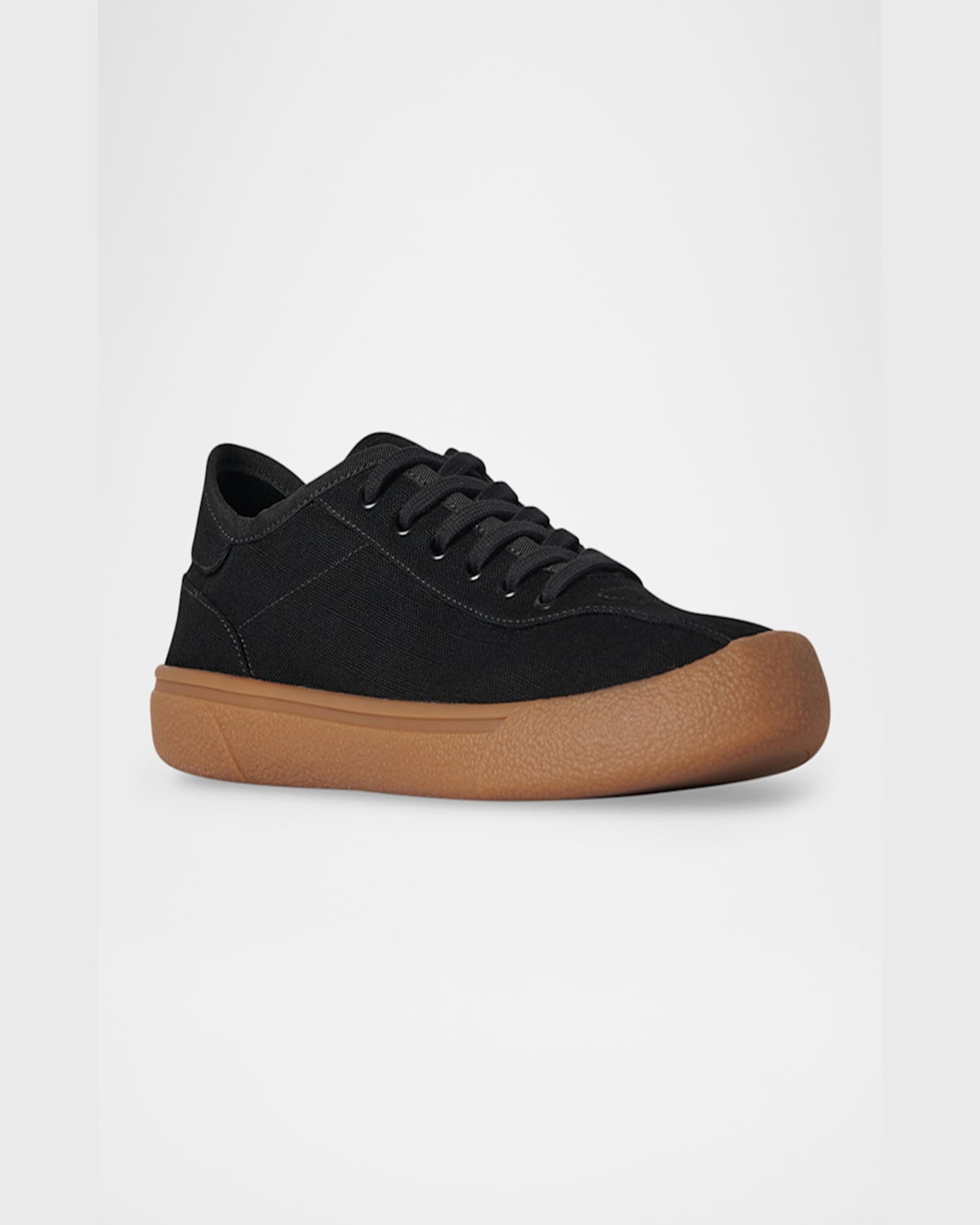 The Row Cotton Canvas Sneakers In Black