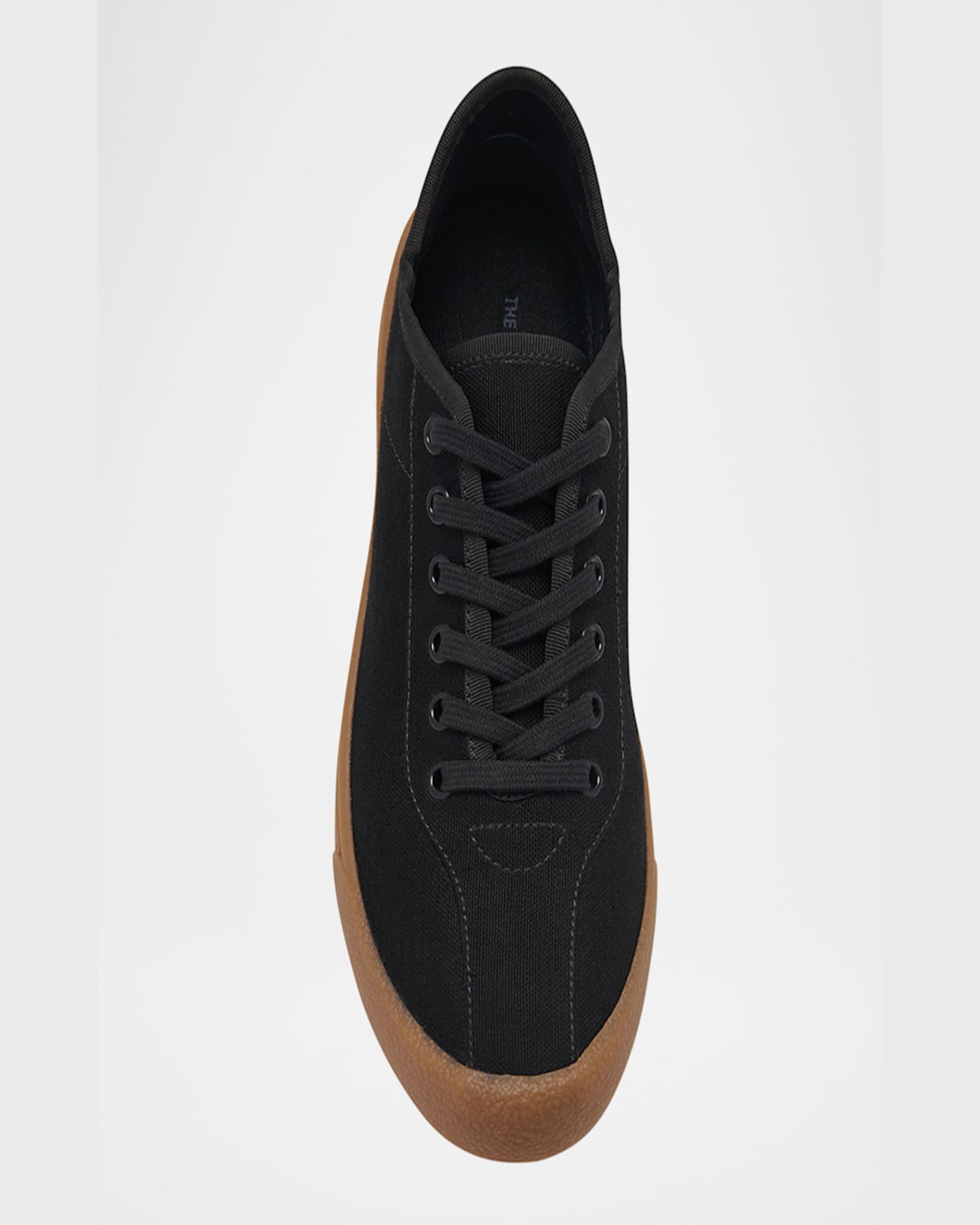 The Row Cotton Canvas Sneakers In Black