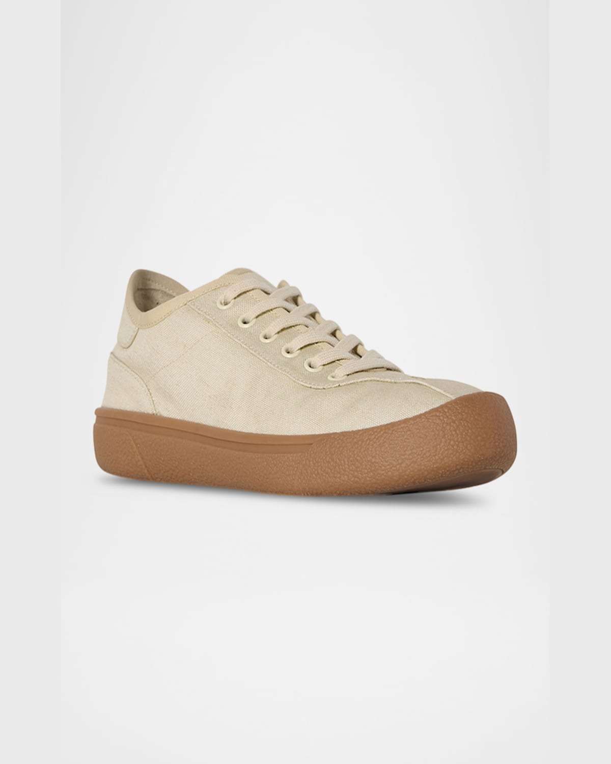 THE ROW CANVAS LOW-TOP SNEAKERS 