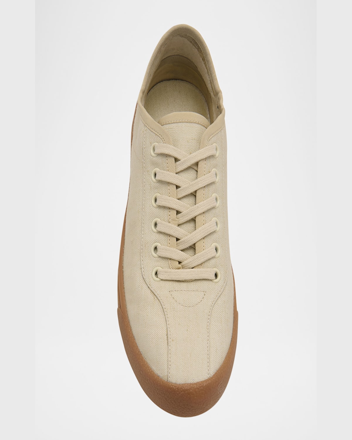 THE ROW CANVAS LOW-TOP SNEAKERS 