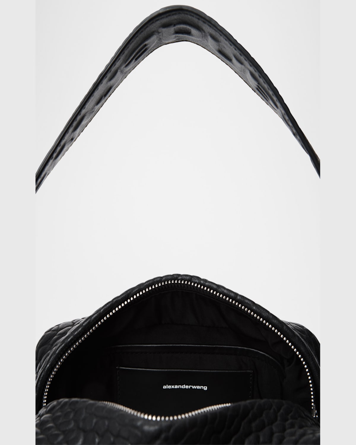 Alexander Wang Small Rich Shoulder Bag In Black