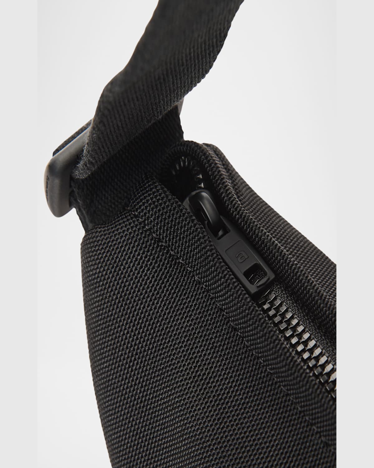 Alexander Wang Bo Large Zip Crossbody Bag In Black