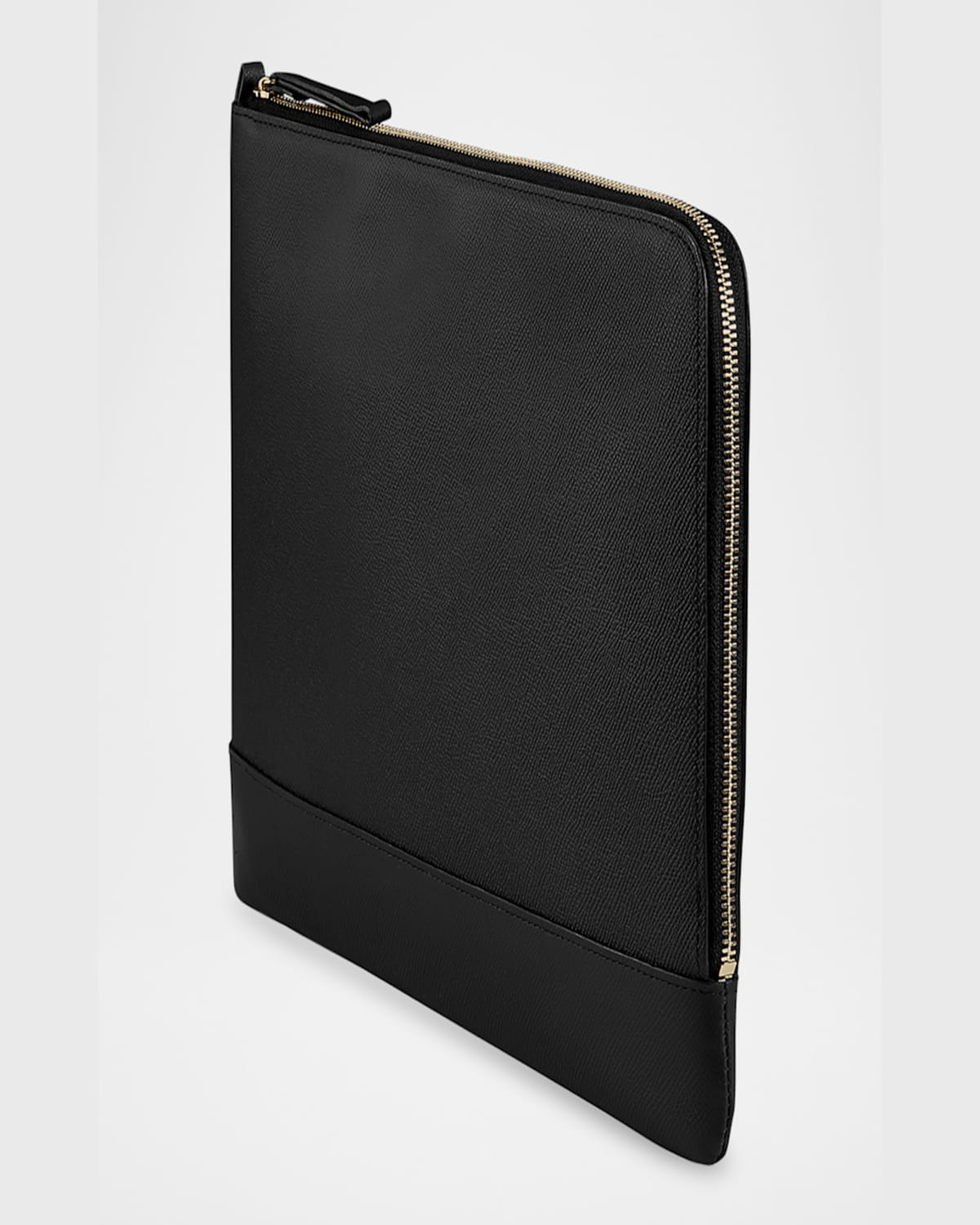 GRAPHIC IMAGE MEN'S ZIP-AROUND LEATHER PORTFOLIO CASE 