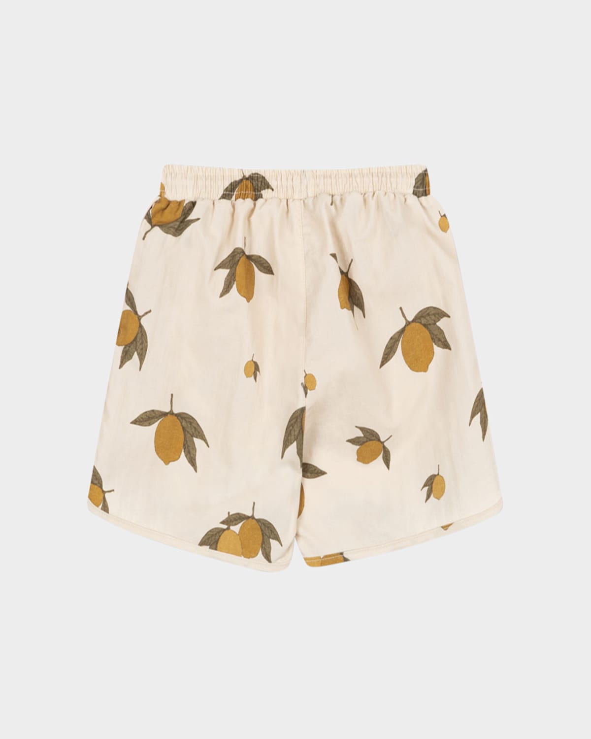 KONGES SLOJD BOY'S ASNOU LEMON-PRINT SWIM SHORTS 