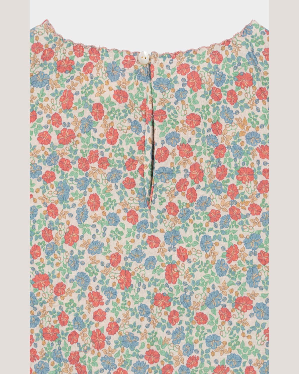 KONGES SLOJD GIRL'S ELIN FLORAL-PRINT BOW DRESS 
