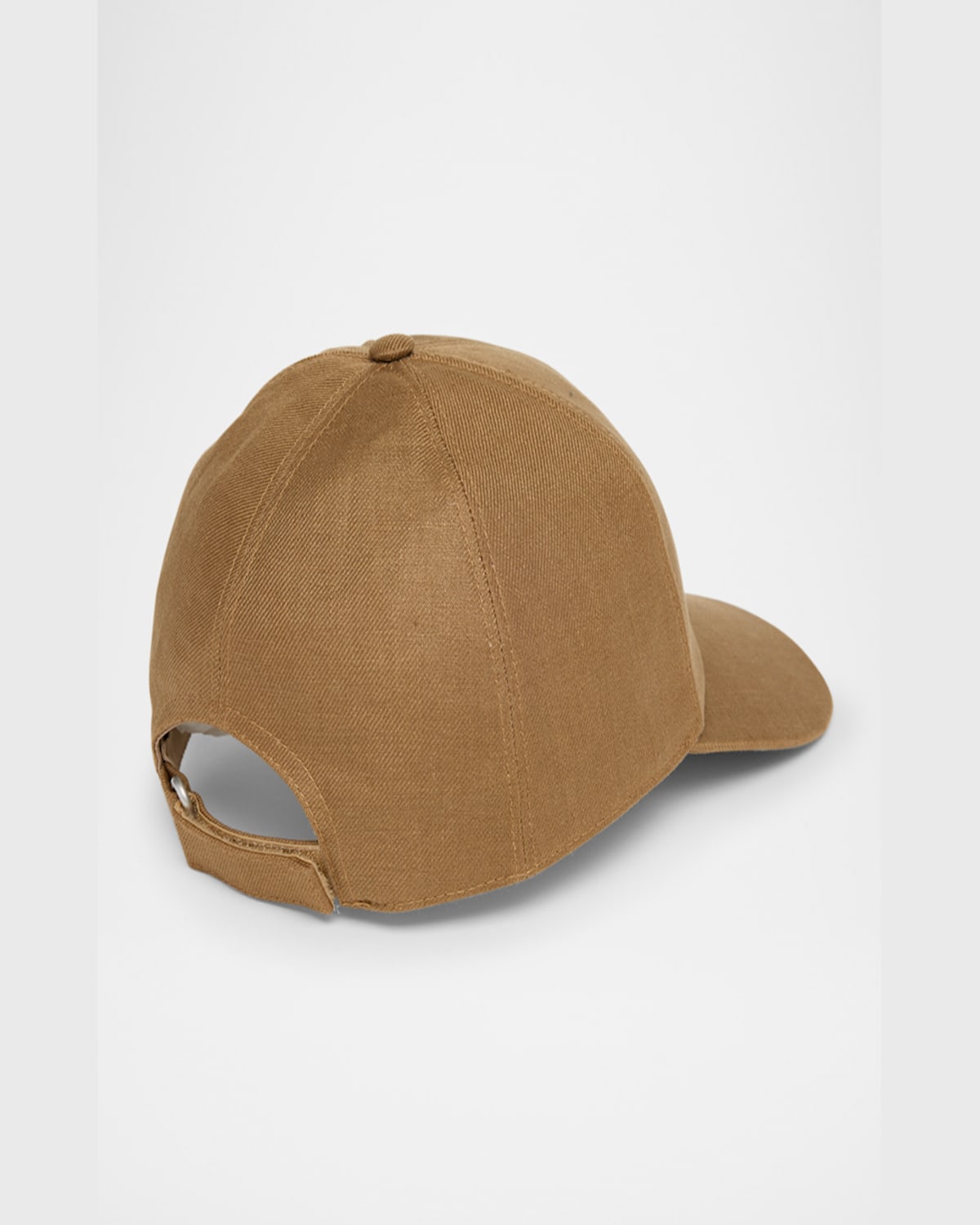 Shop Moncler Men's Edit Baseball Hat In Cognac