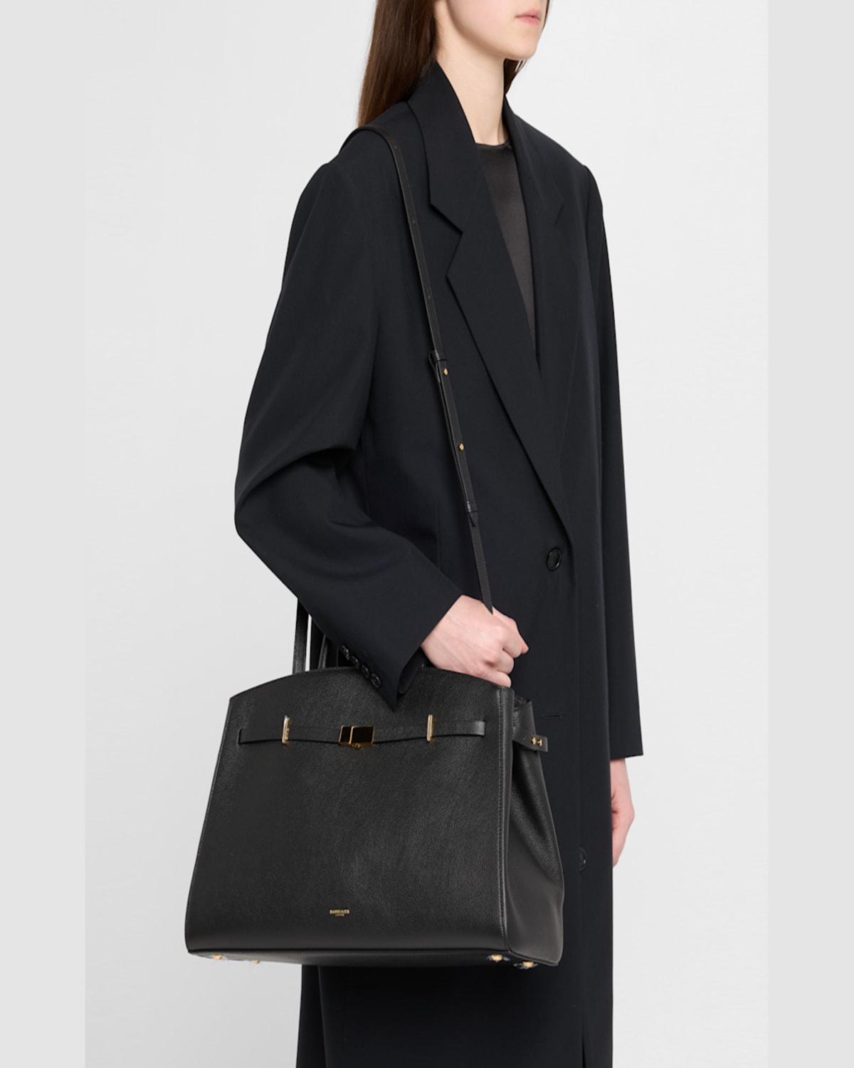 Demellier The New York Leather Top-handle Bag