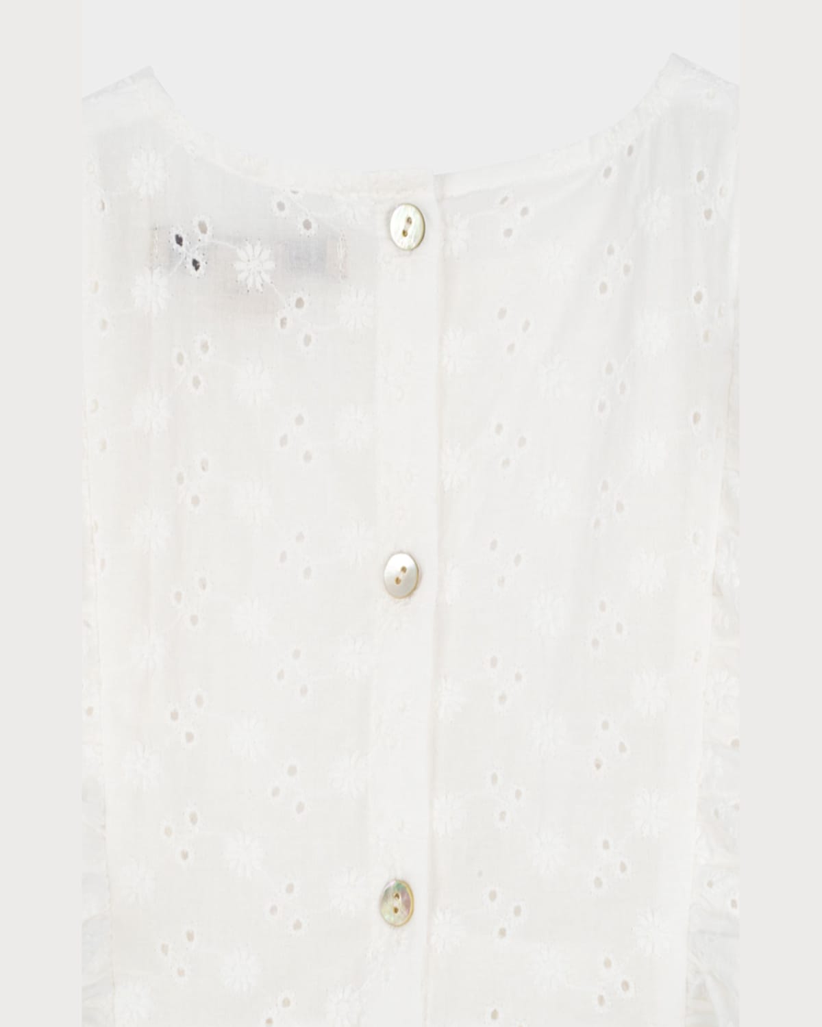 KONGES SLOJD GIRL'S LACEY EMBROIDERED DRESS 
