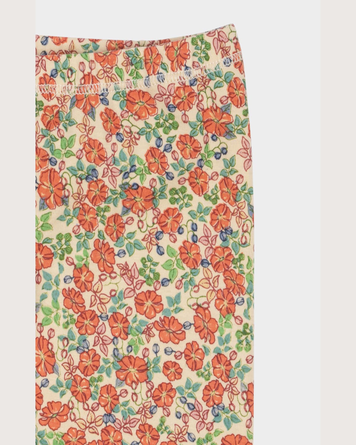 KONGES SLOJD GIRL'S DAINTY FLORAL-PRINT BIKER SHORTS 