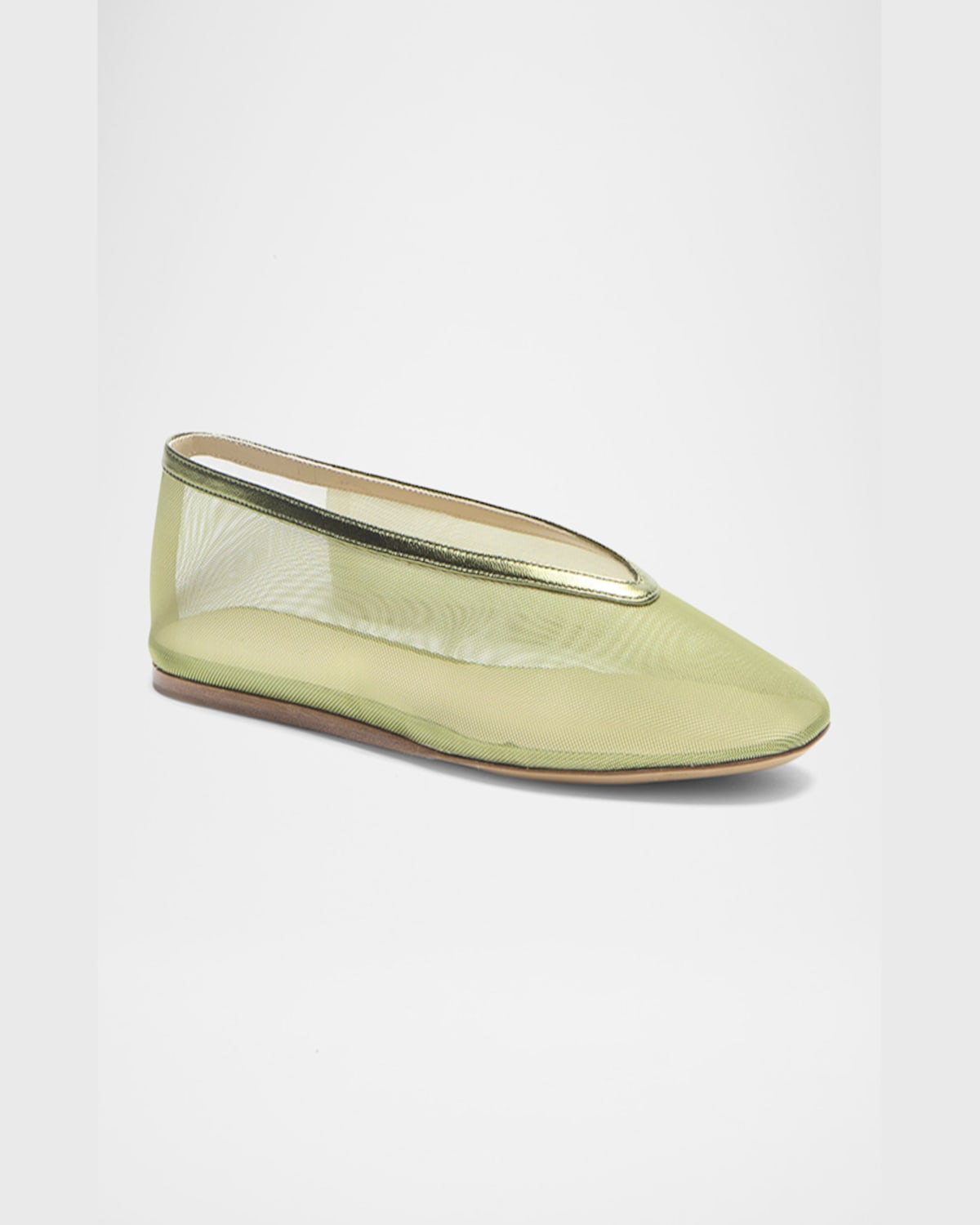 LE MONDE BERYL LUNA MESH BALLERINA FLATS 