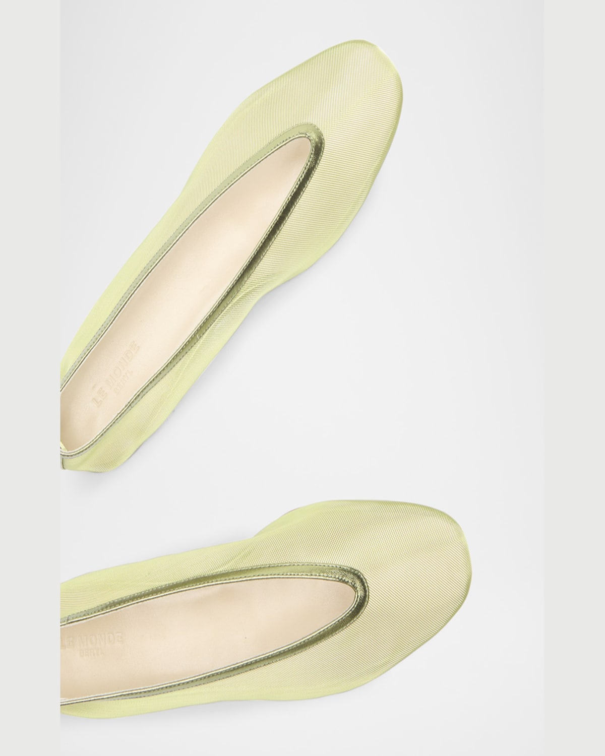 LE MONDE BERYL LUNA MESH BALLERINA FLATS 