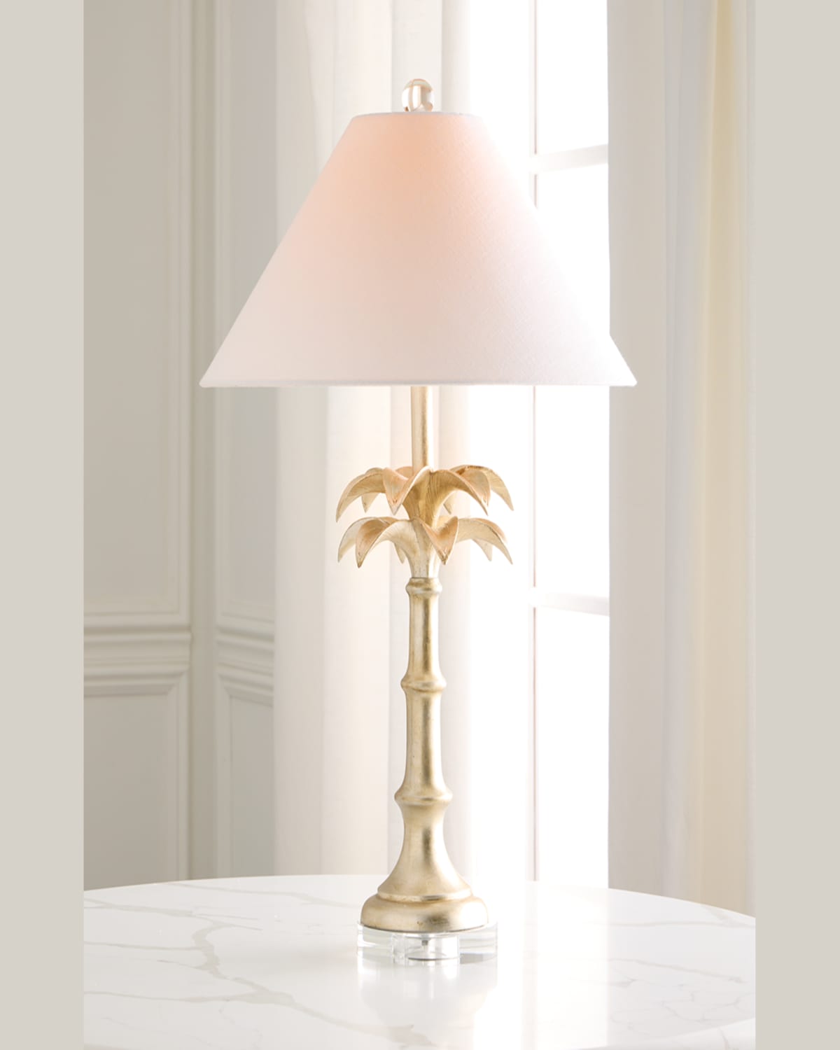 COUTURE LAMPS PALM LEAF 32" TABLE LAMP 