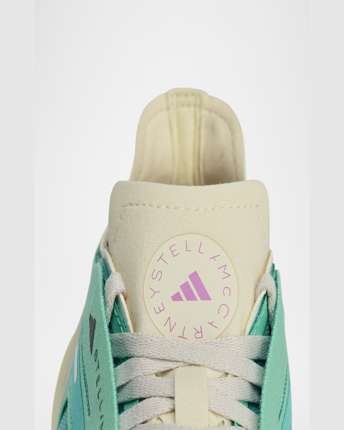 Adidas By Stella Mccartney Ultraboost 5 Colorblock Trainer Sneakers In Mint Rushftwr Whitesand