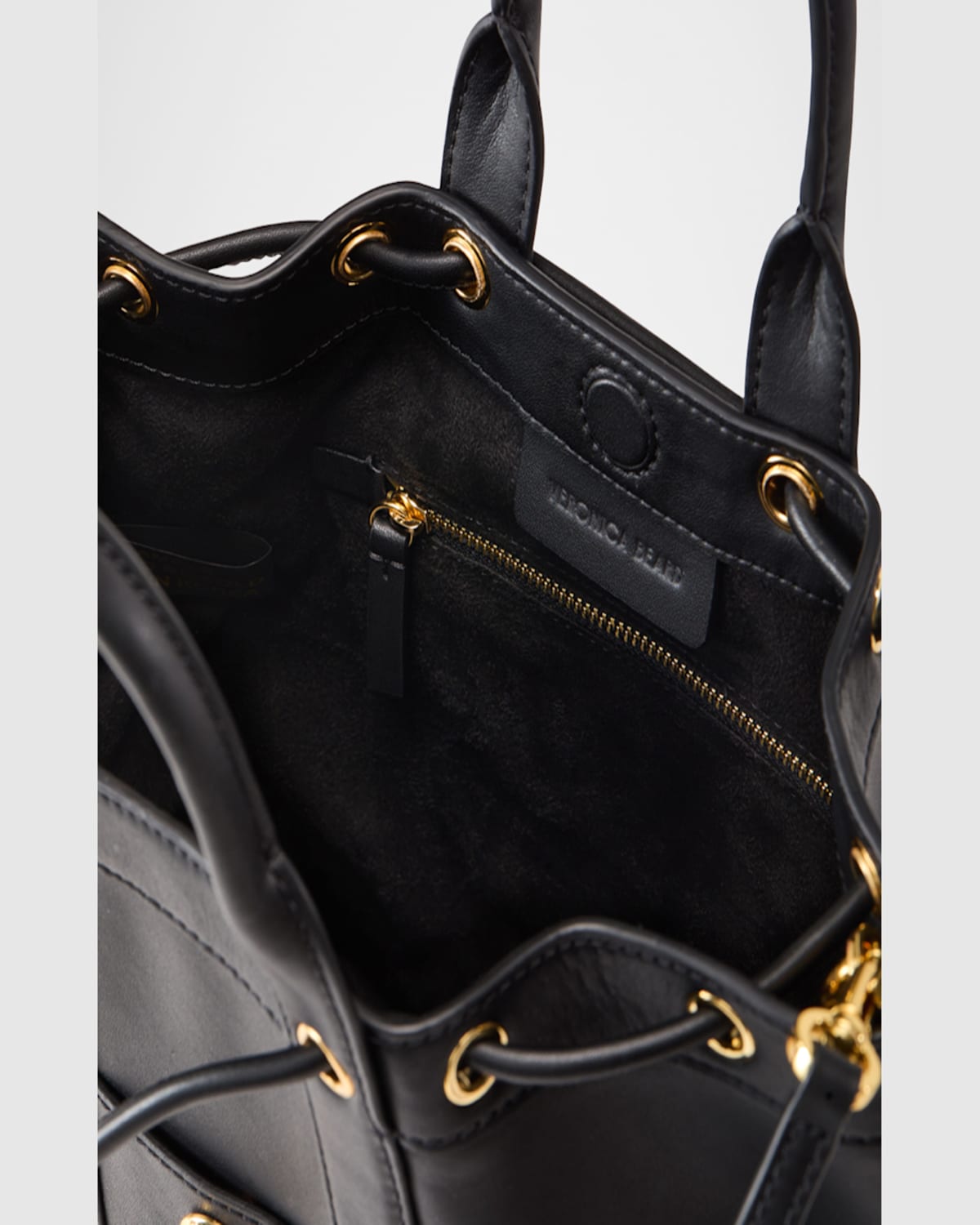 VERONICA BEARD GOODY DRAWSTRING LEATHER CROSSBODY BAG 