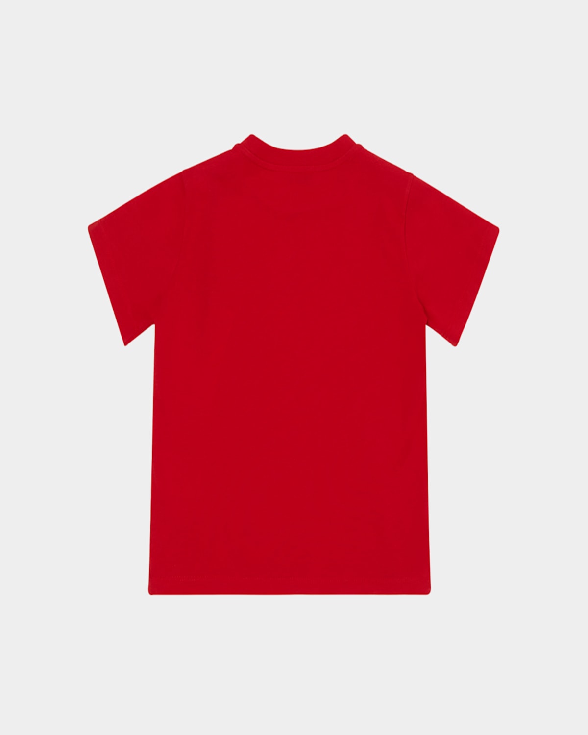 Moncler Boy's Shark Logo Short-sleeve T-shirt In True Red