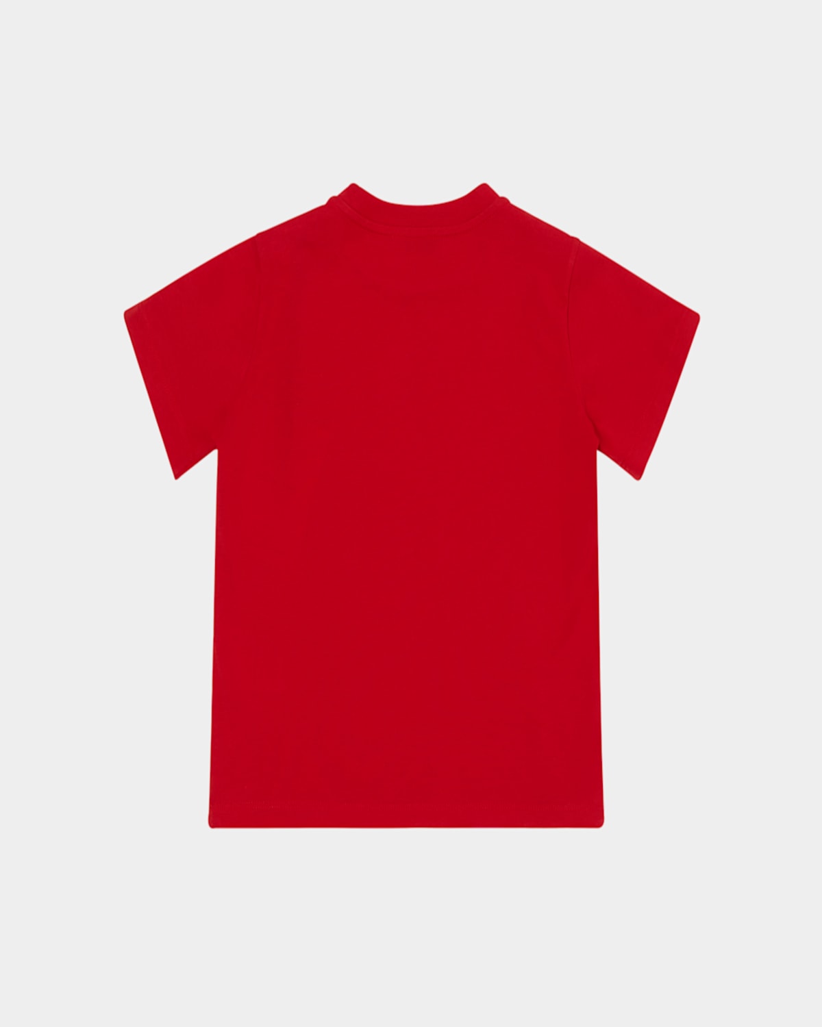 Moncler Boy's Shark Logo Short-sleeve T-shirt In True Red