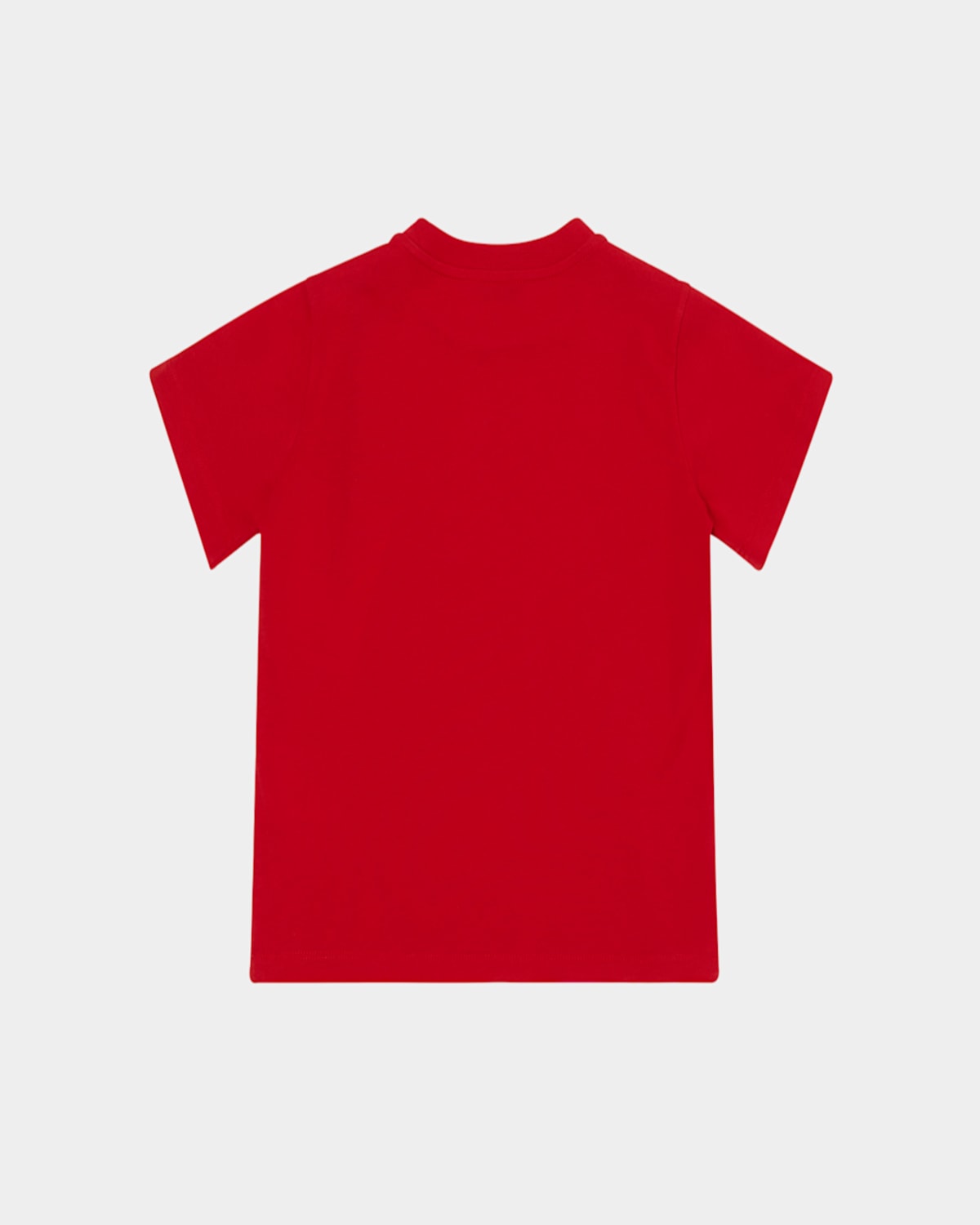 Moncler Boy's Shark Logo Short-sleeve T-shirt In True Red