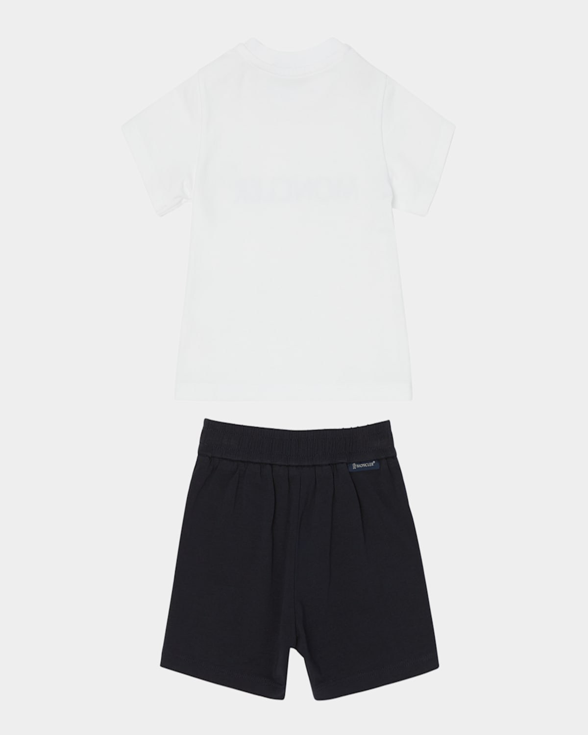 Moncler Boys' Tee & Shorts Set - Baby, Little Kid, Little Kid In White