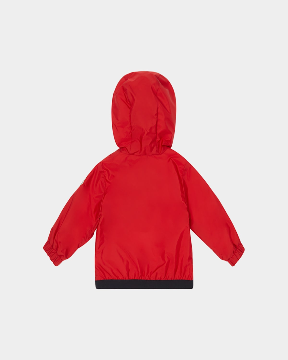 Moncler Kid - Anton Hooded Rain Jacket In Red