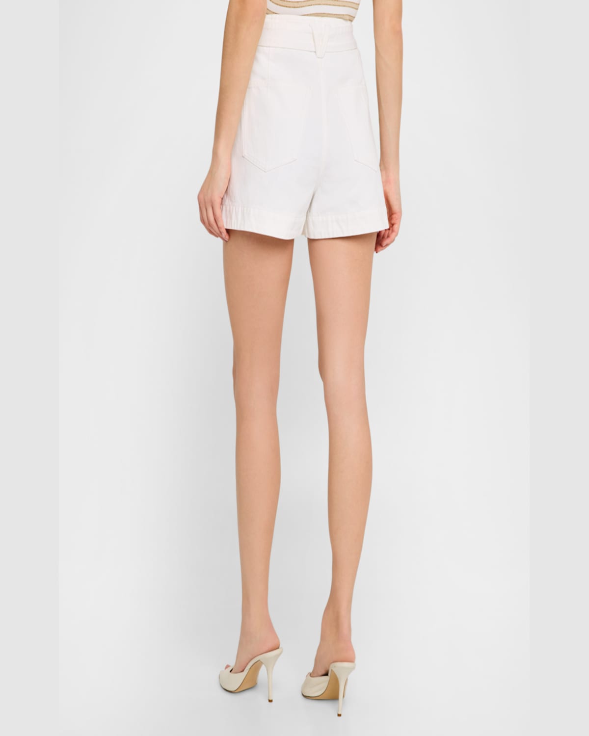Veronica Beard Agee Belted Skort