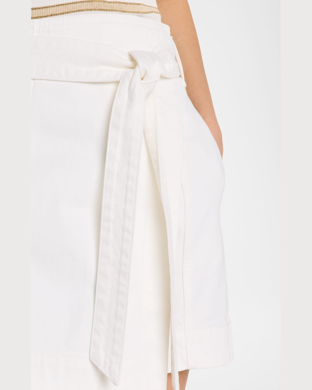 Veronica Beard Agee Belted Skort